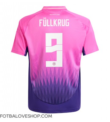 Německo Niclas Fullkrug #9 Venkovní Dres ME 2024 Krátký Rukáv